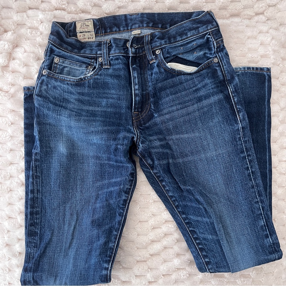 J Crew 484 Slim-fit stretch jeans 28x32